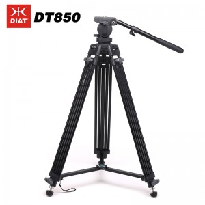 DIAT DT850 Kiváló minőségű állvány kiváló minőségű videoállvány a professzionális videokamera állvány készítéséhez